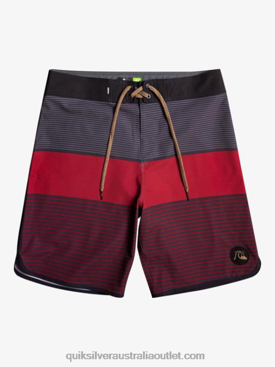 Quiksilver Men SurfSilk Tijuana 19 Boardshorts H2N4B1405 ruby wine