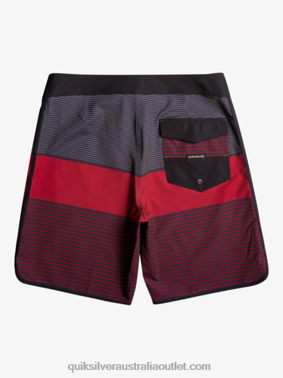 Quiksilver Men SurfSilk Tijuana 19 Boardshorts H2N4B1405 ruby wine