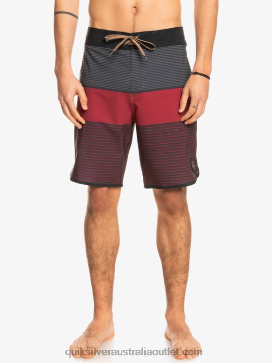 Quiksilver Men SurfSilk Tijuana 19 Boardshorts H2N4B1405 ruby wine