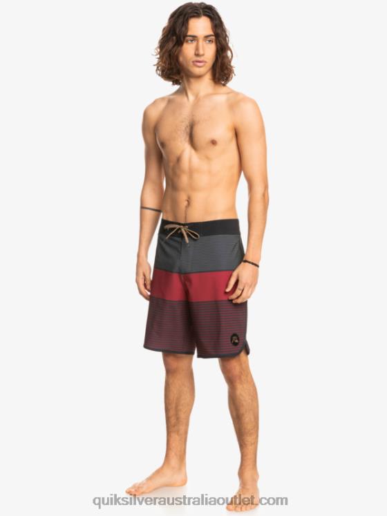 Quiksilver Men SurfSilk Tijuana 19 Boardshorts H2N4B1405 ruby wine