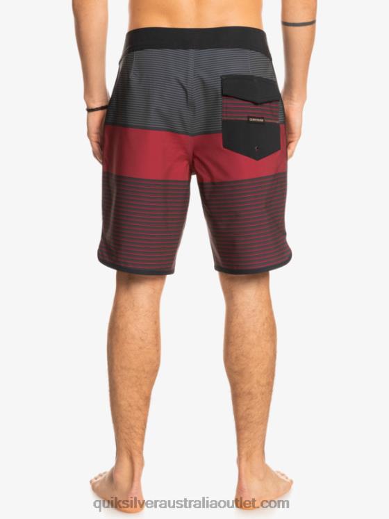 Quiksilver Men SurfSilk Tijuana 19 Boardshorts H2N4B1405 ruby wine
