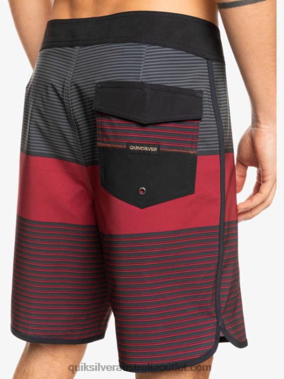 Quiksilver Men SurfSilk Tijuana 19 Boardshorts H2N4B1405 ruby wine