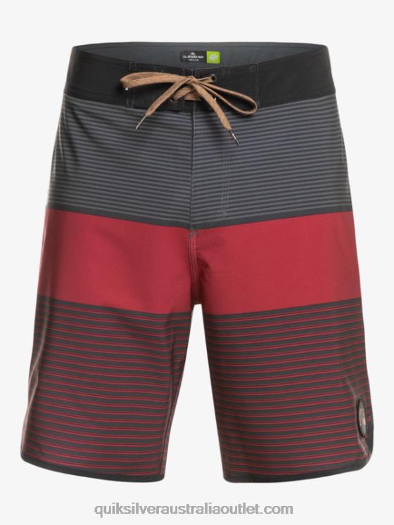 Quiksilver Men SurfSilk Tijuana 19 Boardshorts H2N4B1405 ruby wine