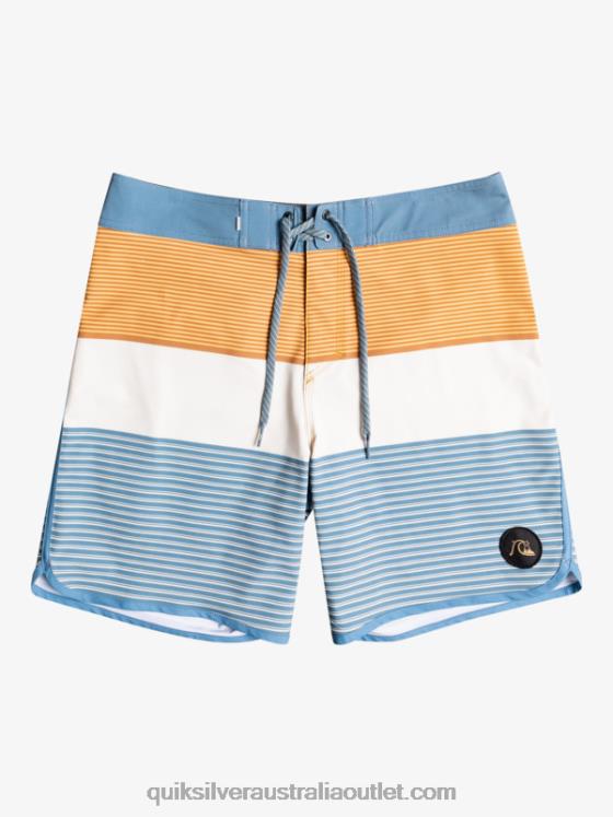 Quiksilver Men SurfSilk Tijuana 19 Boardshorts H2N4B1406 captains blue