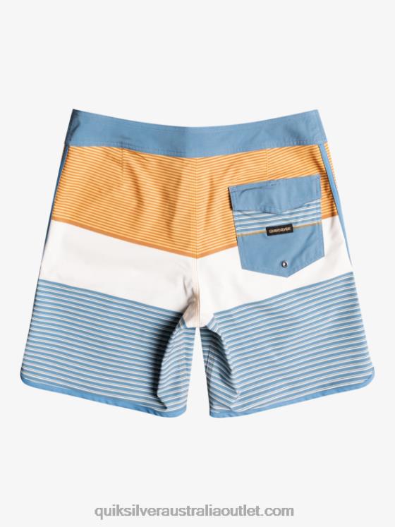 Quiksilver Men SurfSilk Tijuana 19 Boardshorts H2N4B1406 captains blue