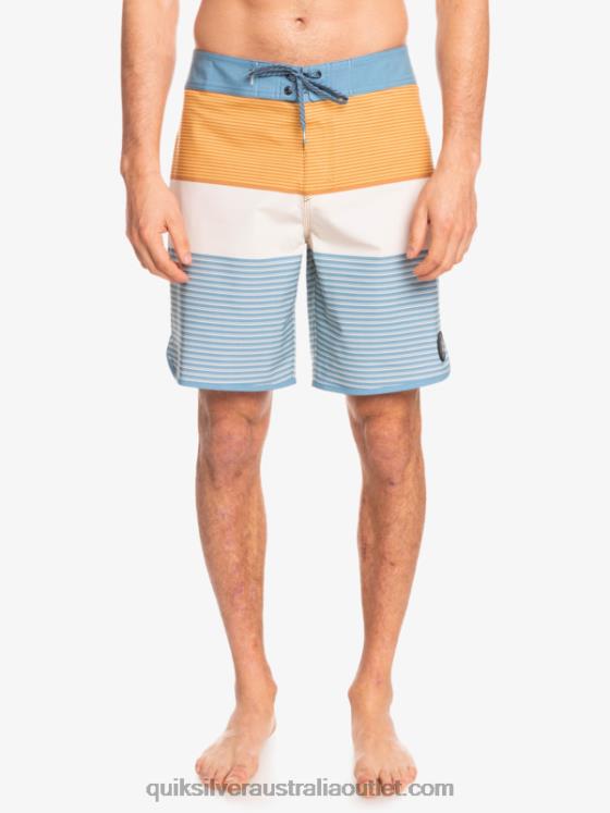 Quiksilver Men SurfSilk Tijuana 19 Boardshorts H2N4B1406 captains blue