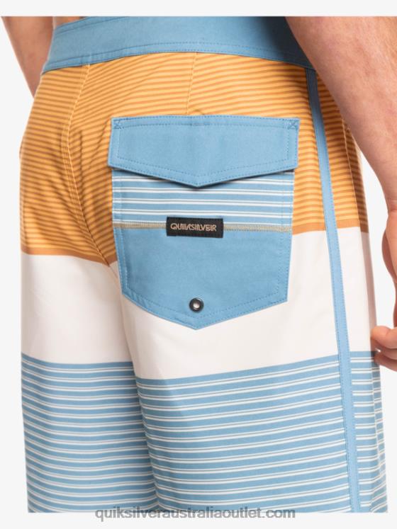 Quiksilver Men SurfSilk Tijuana 19 Boardshorts H2N4B1406 captains blue