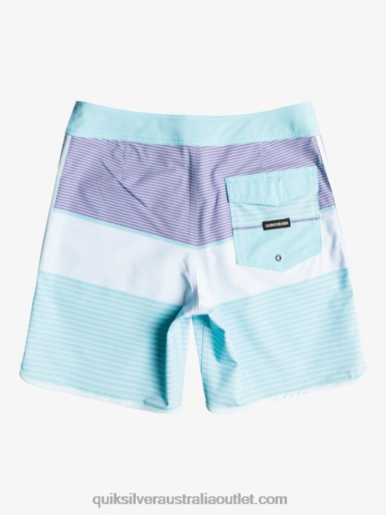 Quiksilver Men SurfSilk Tijuana 19 Boardshorts H2N4B1407 angel blue