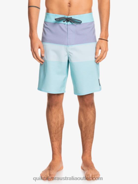 Quiksilver Men SurfSilk Tijuana 19 Boardshorts H2N4B1407 angel blue