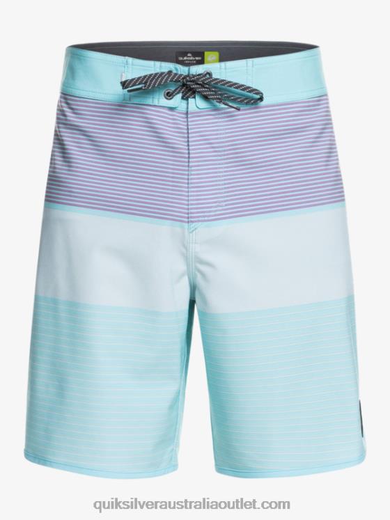 Quiksilver Men SurfSilk Tijuana 19 Boardshorts H2N4B1407 angel blue