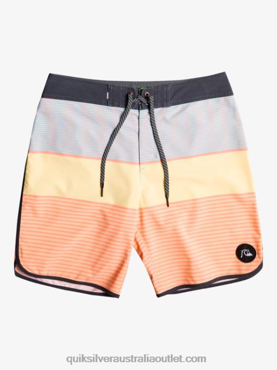 Quiksilver Men SurfSilk Tijuana 19 Boardshorts H2N4B1408 peach pink