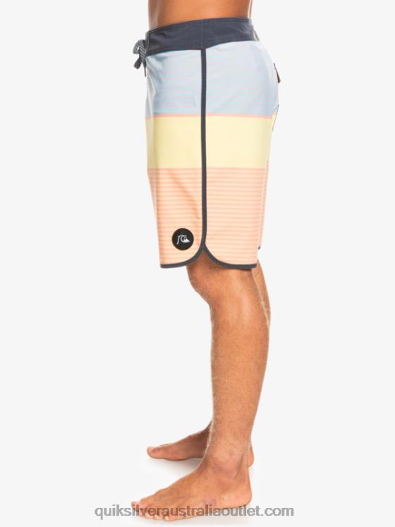 Quiksilver Men SurfSilk Tijuana 19 Boardshorts H2N4B1408 peach pink