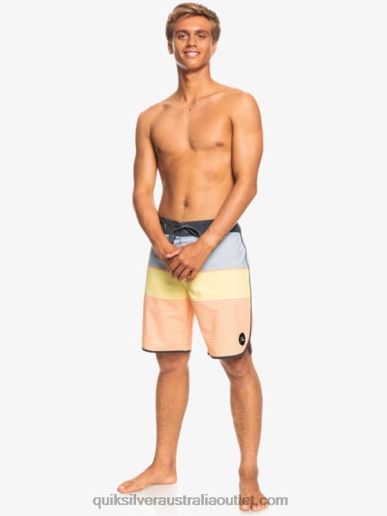 Quiksilver Men SurfSilk Tijuana 19 Boardshorts H2N4B1408 peach pink