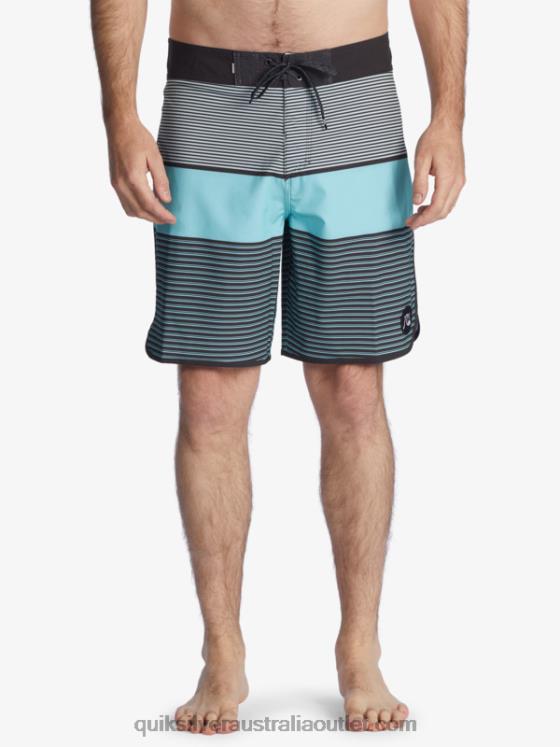 Quiksilver Men SurfSilk Tijuana 19 Boardshorts H2N4B1409 tarmac