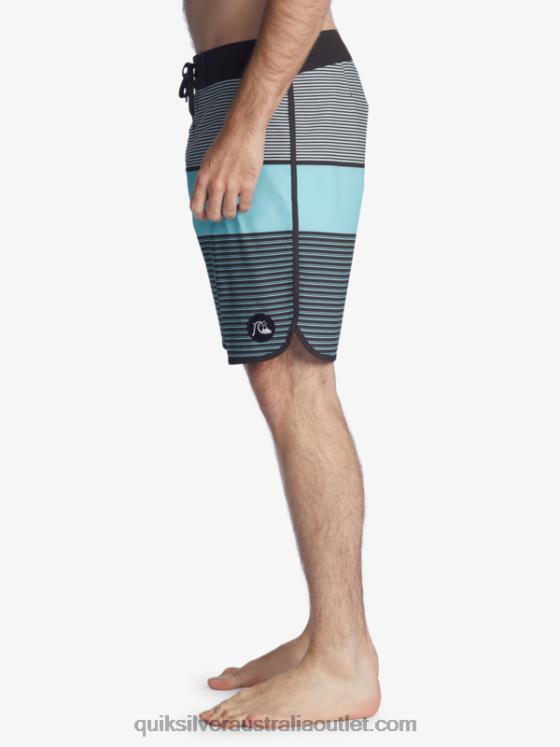 Quiksilver Men SurfSilk Tijuana 19 Boardshorts H2N4B1409 tarmac