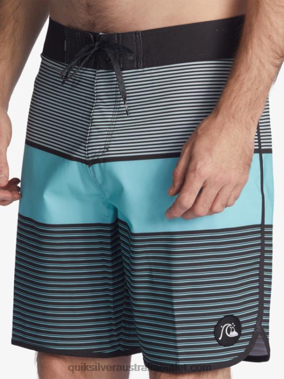 Quiksilver Men SurfSilk Tijuana 19 Boardshorts H2N4B1409 tarmac