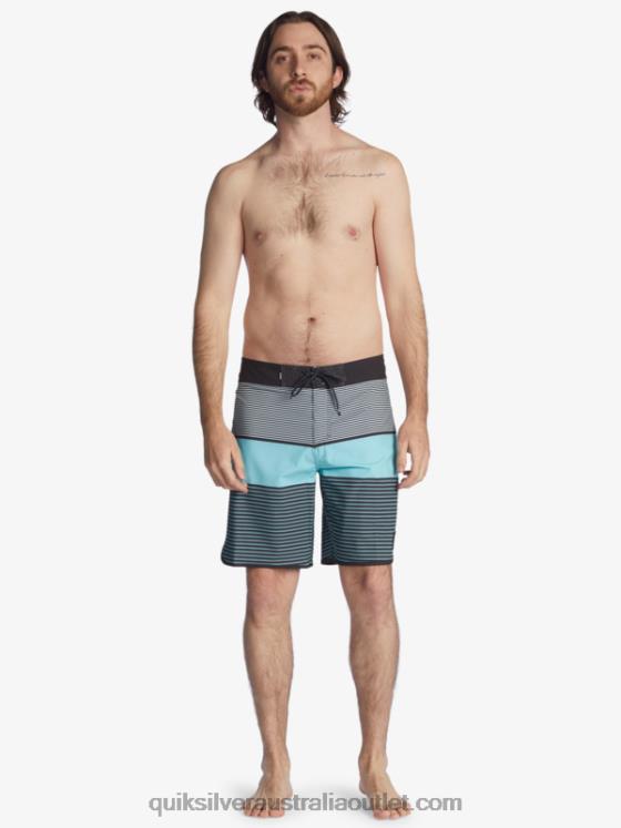 Quiksilver Men SurfSilk Tijuana 19 Boardshorts H2N4B1409 tarmac