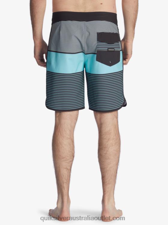 Quiksilver Men SurfSilk Tijuana 19 Boardshorts H2N4B1409 tarmac