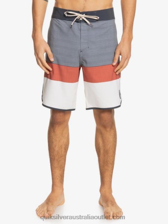 Quiksilver Men SurfSilk Tijuana 19 Boardshorts H2N4B1866 tarmac