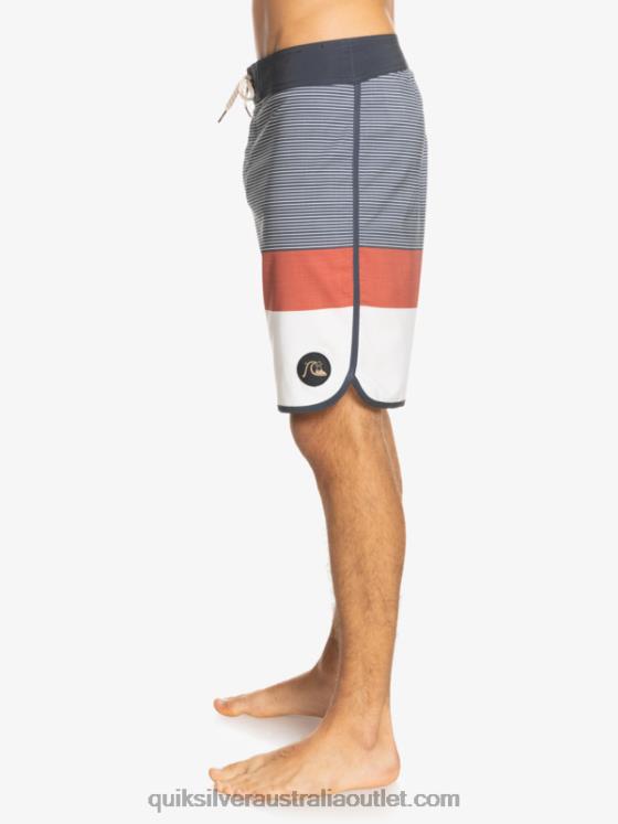 Quiksilver Men SurfSilk Tijuana 19 Boardshorts H2N4B1866 tarmac