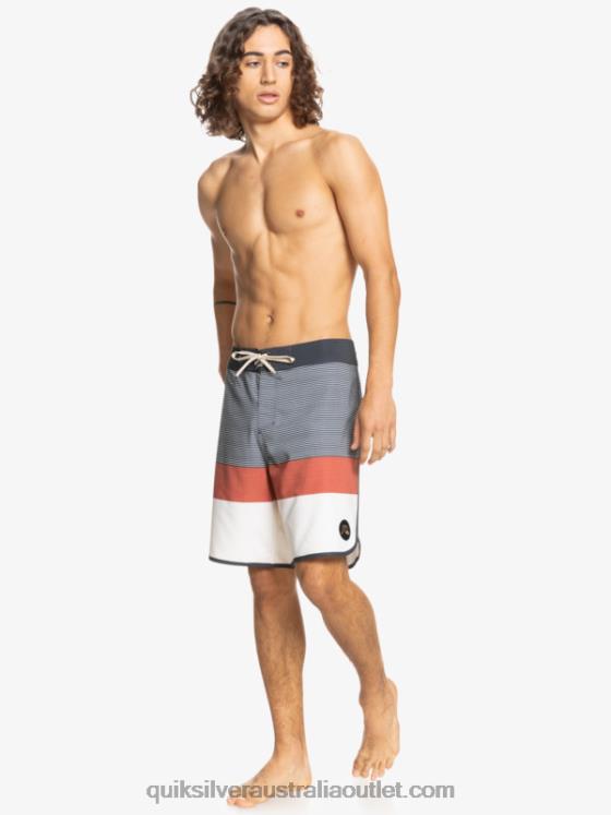 Quiksilver Men SurfSilk Tijuana 19 Boardshorts H2N4B1866 tarmac