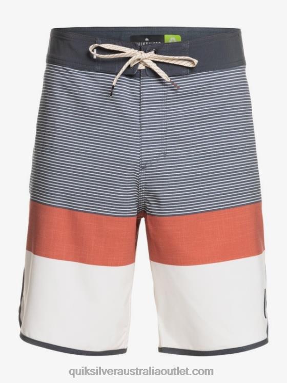 Quiksilver Men SurfSilk Tijuana 19 Boardshorts H2N4B1866 tarmac