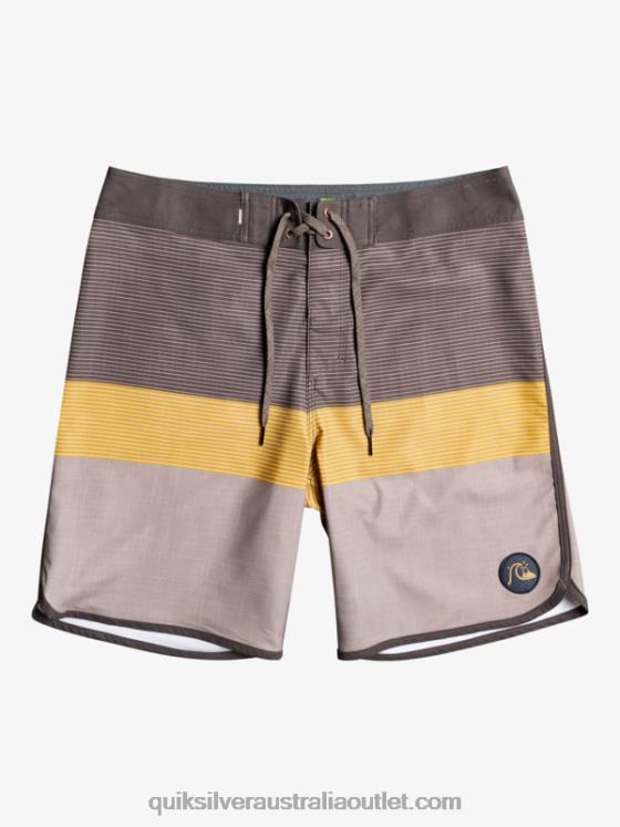 Quiksilver Men SurfSilk Tijuana 19 Boardshorts H2N4B1867 turkish coffee