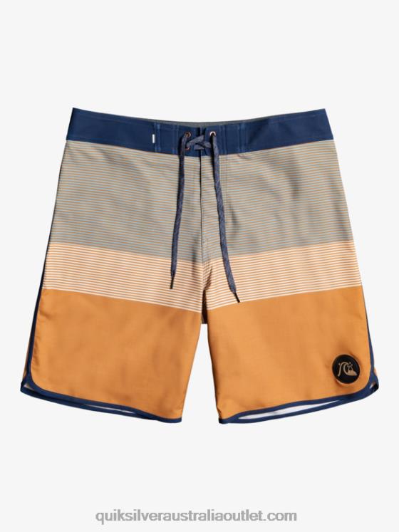 Quiksilver Men SurfSilk Tijuana 19 Boardshorts H2N4B1868 cathay spice
