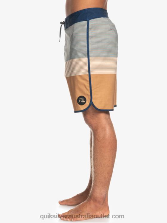 Quiksilver Men SurfSilk Tijuana 19 Boardshorts H2N4B1868 cathay spice