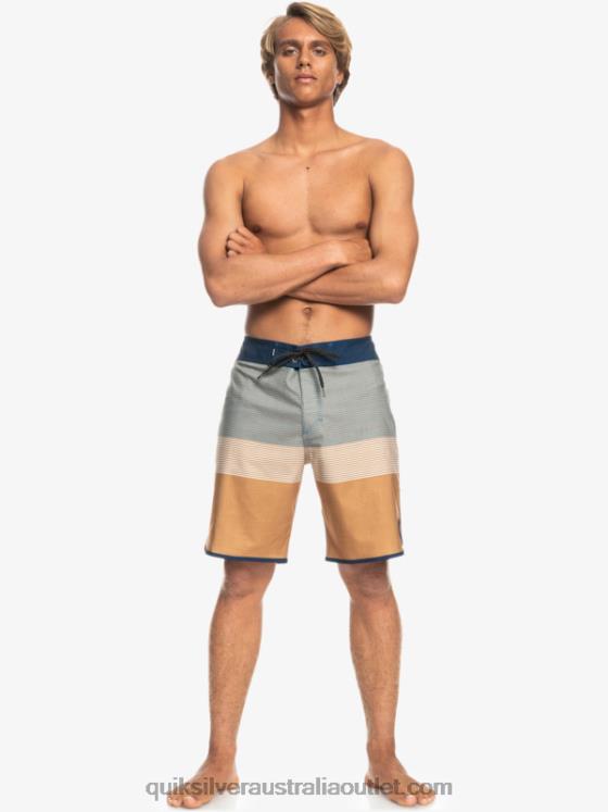 Quiksilver Men SurfSilk Tijuana 19 Boardshorts H2N4B1868 cathay spice