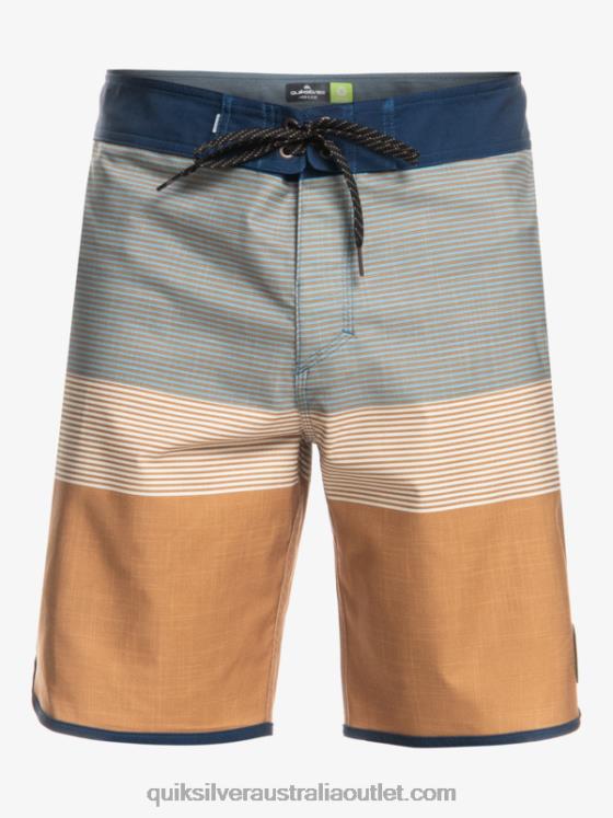 Quiksilver Men SurfSilk Tijuana 19 Boardshorts H2N4B1868 cathay spice
