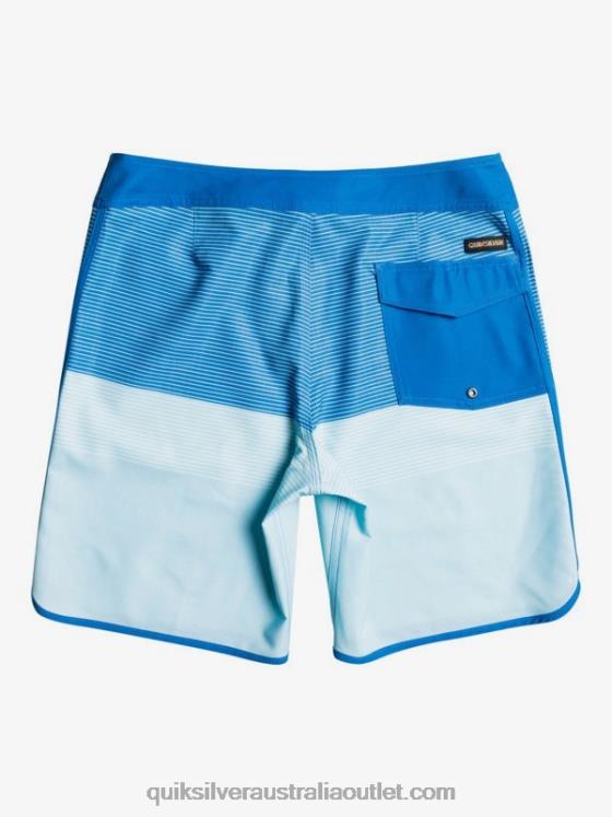 Quiksilver Men SurfSilk Tijuana 19 Boardshorts H2N4B1869 classic blue