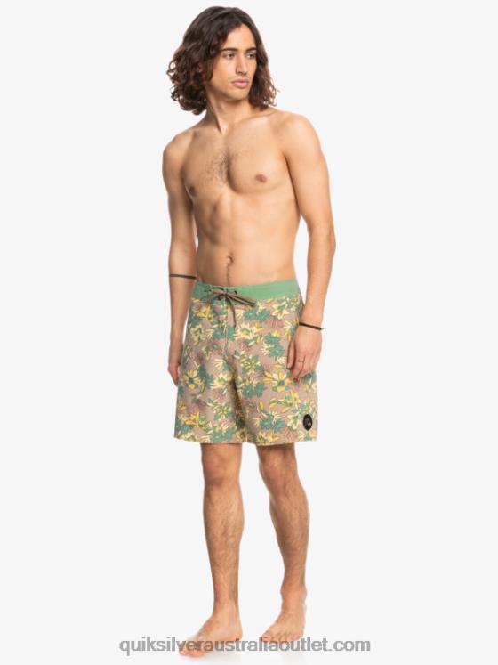 Quiksilver Men SurfSilk Washed 18 Boardshorts H2N4B1754 golden rod