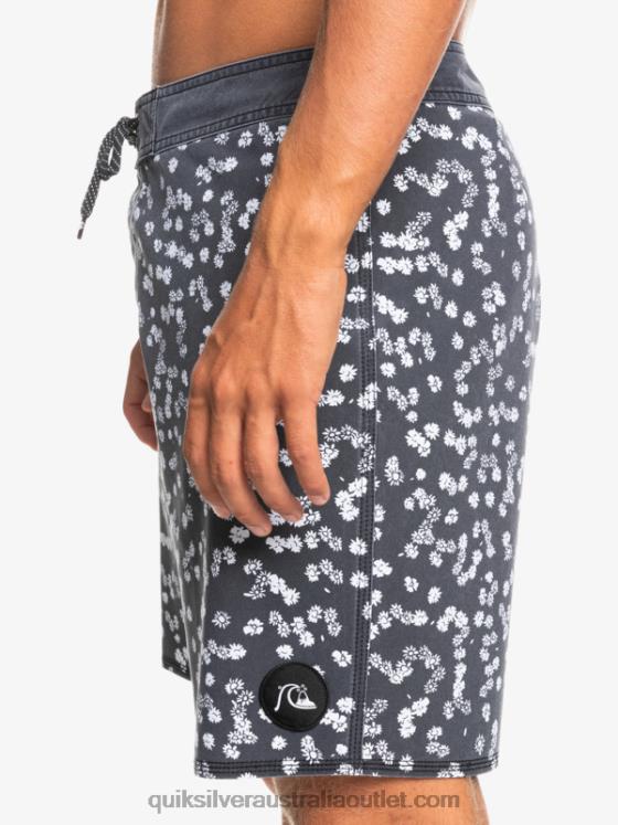 Quiksilver Men SurfSilk Washed 18 Boardshorts H2N4B1755 black