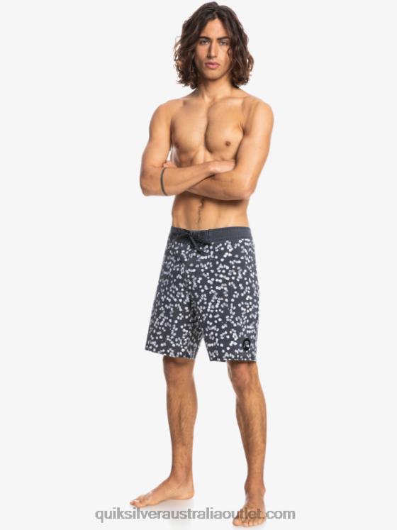 Quiksilver Men SurfSilk Washed 18 Boardshorts H2N4B1755 black