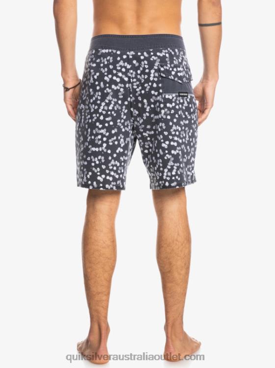 Quiksilver Men SurfSilk Washed 18 Boardshorts H2N4B1755 black