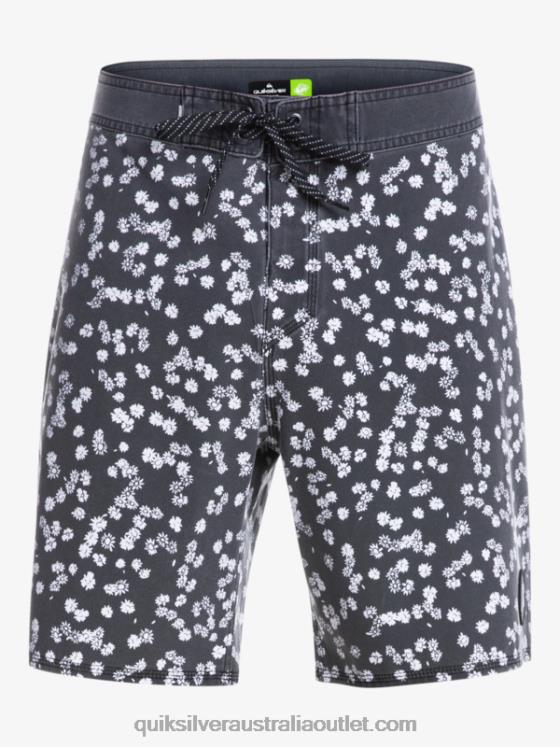 Quiksilver Men SurfSilk Washed 18 Boardshorts H2N4B1755 black