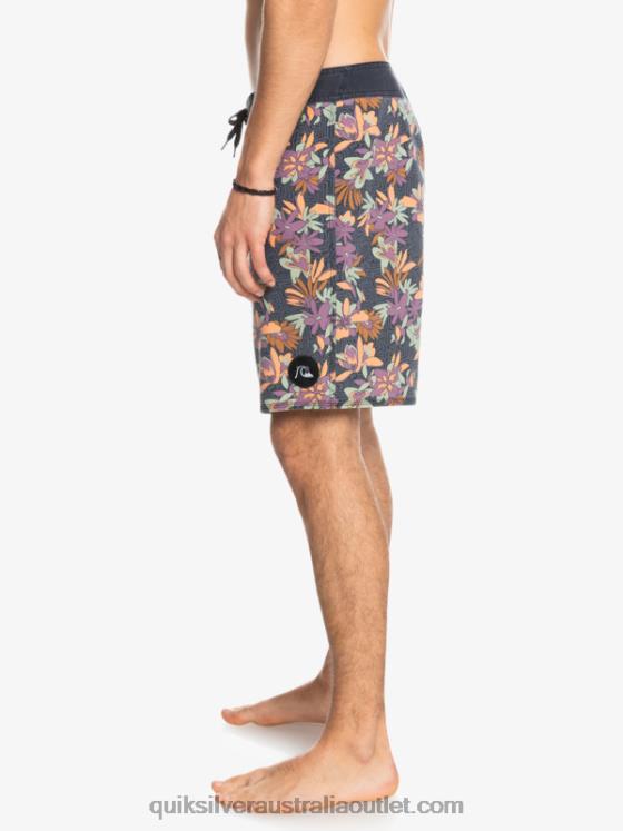 Quiksilver Men SurfSilk Washed 18 Boardshorts H2N4B1756 iron gate