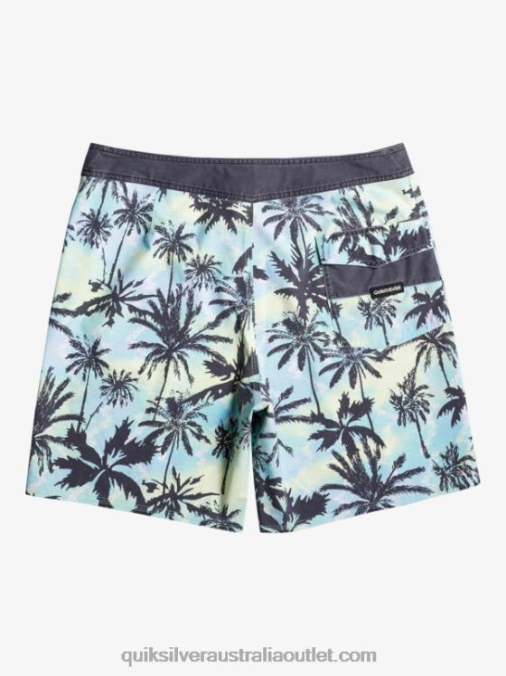 Quiksilver Men SurfSilk Washed 18 Boardshorts H2N4B1757 buttercup
