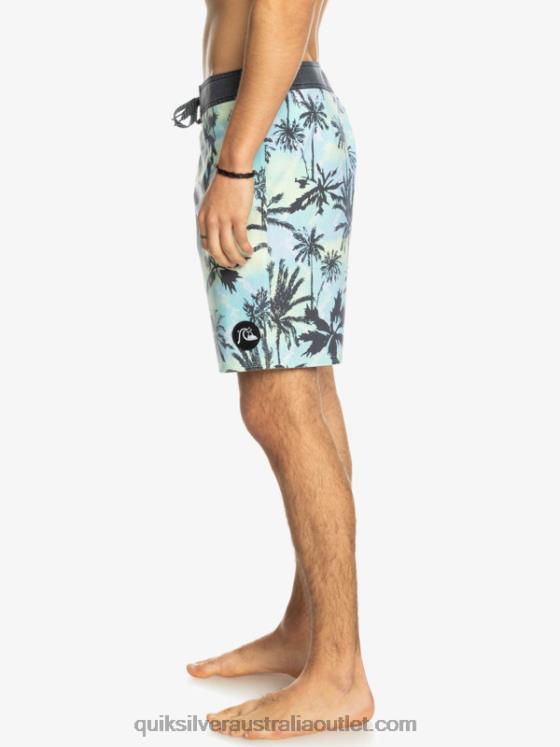 Quiksilver Men SurfSilk Washed 18 Boardshorts H2N4B1757 buttercup