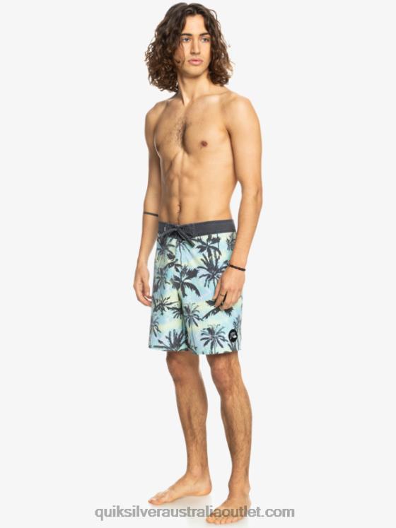 Quiksilver Men SurfSilk Washed 18 Boardshorts H2N4B1757 buttercup