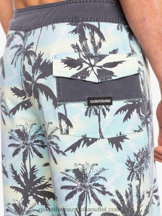 Quiksilver Men SurfSilk Washed 18 Boardshorts H2N4B1757 buttercup