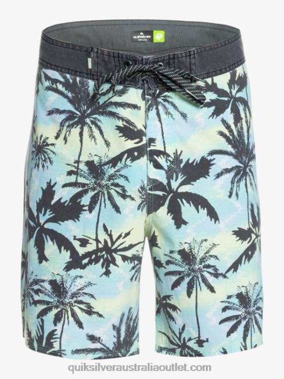 Quiksilver Men SurfSilk Washed 18 Boardshorts H2N4B1757 buttercup