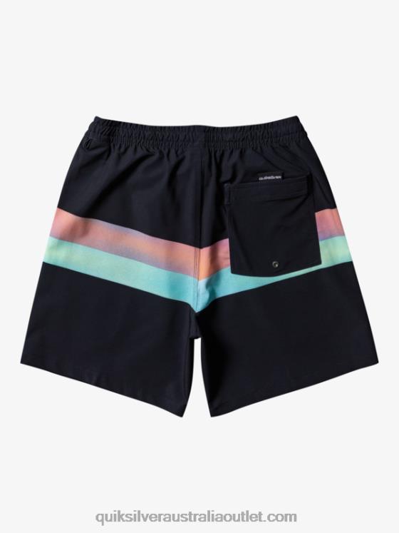 Quiksilver Men Surfsilk Air-Brush 17 Volleys H2N4B654 black