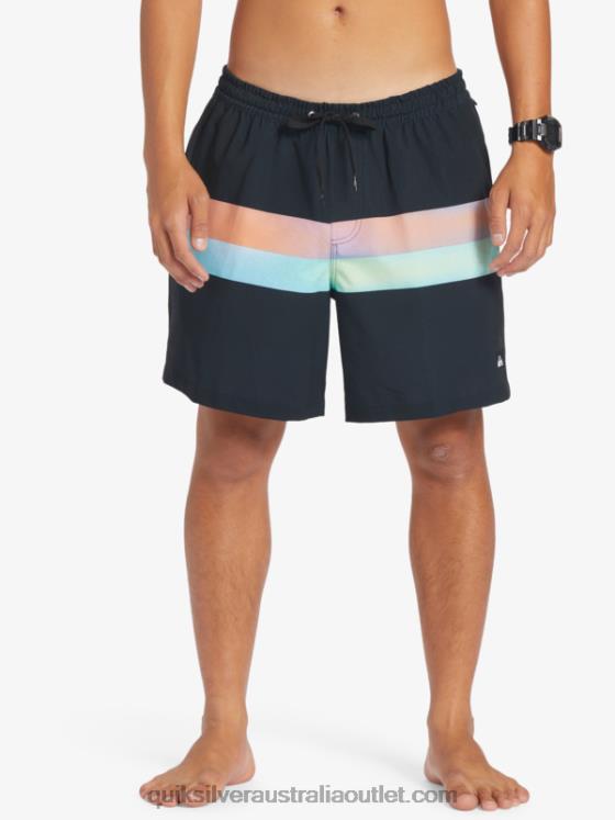 Quiksilver Men Surfsilk Air-Brush 17 Volleys H2N4B654 black