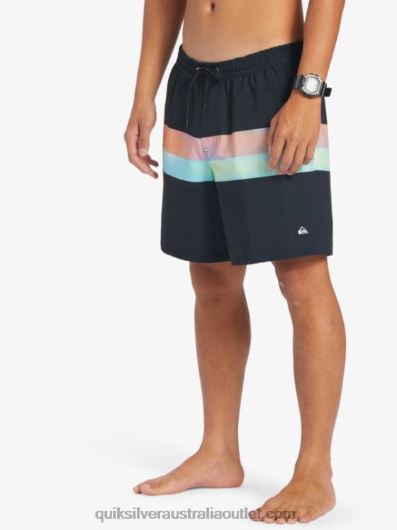 Quiksilver Men Surfsilk Air-Brush 17 Volleys H2N4B654 black