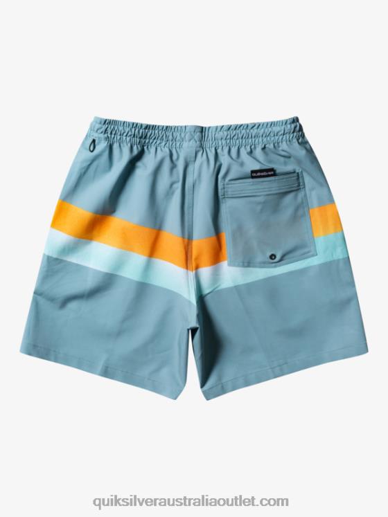 Quiksilver Men Surfsilk Air-Brush 17 Volleys H2N4B655 cameo blue