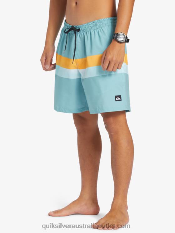 Quiksilver Men Surfsilk Air-Brush 17 Volleys H2N4B655 cameo blue