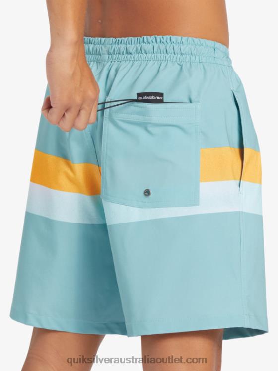 Quiksilver Men Surfsilk Air-Brush 17 Volleys H2N4B655 cameo blue