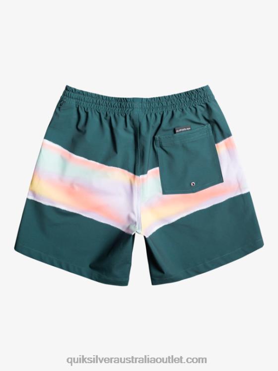 Quiksilver Men Surfsilk Air-Brush 17 Volleys H2N4B657 midnight navy